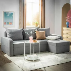 Mavik Narożnik rozkładany ciemnoszary FARO NEW