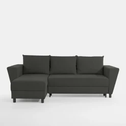 Fresh Narożnik rozkładany ciemnoszary MUNA