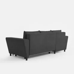 Fresh Narożnik rozkładany ciemnoszary MUNA