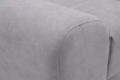 Softi Narożnik rozkładany DL pikowany szary WAVE