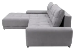 Narożniki|Softi Narożnik rozkładany DL pikowany szary prawy WAVE