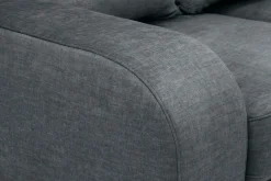 Comfort Line Narożnik rozkładany grafit NAPOLI prawy