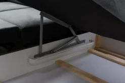 Narożniki|Exline Narożnik rozkładany grafitowy TRENTON prawy