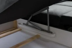 Exline Narożnik rozkładany grafitowy TRENTON lewy