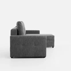 Exline Narożnik rozkładany grafitowy ROBIN