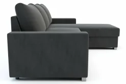 Narożniki| Narożnik rozkładany grafitowy GIANI