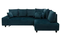 Narożniki|Comfort Line Narożnik rozkładany granatowy CALPE prawy