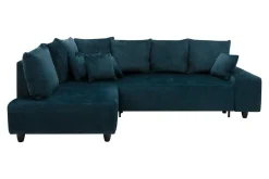 Comfort Line Narożnik rozkładany granatowy CALPE lewy