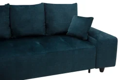 Comfort Line Narożnik rozkładany granatowy CALPE lewy