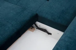 Comfort Line Narożnik rozkładany granatowy CALPE lewy