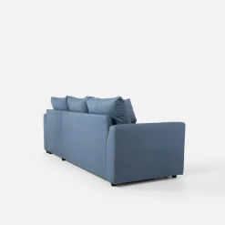 Narożniki|Exline Narożnik rozkładany granatowy SORINO prawy