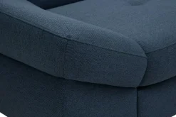 Instilo Narożnik rozkładany granatowy FABIO lewy