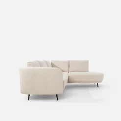 New Form Narożnik rozkładany jasnobeżowy SOUL L prawy