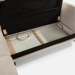 New Form Narożnik rozkładany jasnobeżowy SOUL L lewy