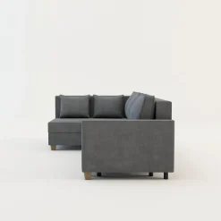 Narożniki|Comfort Line Narożnik rozkładany jasnoszary SPELLO lewy