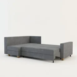 Narożniki|Comfort Line Narożnik rozkładany jasnoszary SPELLO lewy