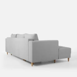 Narożniki|inny Narożnik rozkładany jasnoszary PERA lewy