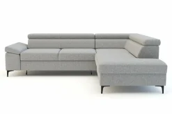 Narożniki|Softi Narożnik rozkładany jasnoszary LONIGO lewy