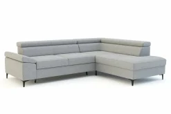 Narożniki|Softi Narożnik rozkładany jasnoszary LONIGO lewy