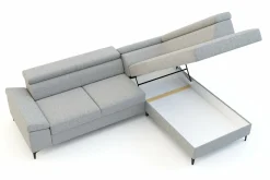 Narożniki|Softi Narożnik rozkładany jasnoszary LONIGO lewy