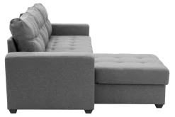 Exline Narożnik rozkładany jasnoszary MEDINA