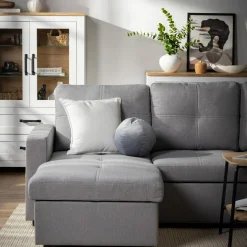 Narożniki|inny Narożnik rozkładany jasnoszary KOSEM