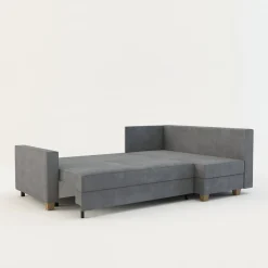 Comfort Line Narożnik rozkładany jasnoszary SPELLO prawy