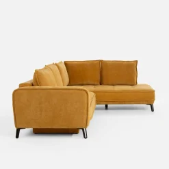 inny Narożnik rozkładany karmelowy SEGRE SET 2 prawy