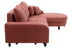 Narożniki|Comfort Line Narożnik rozkładany koralowy NAPOLI prawy