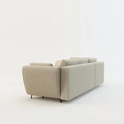 Exline Narożnik rozkładany kremowy COCOLI lewy