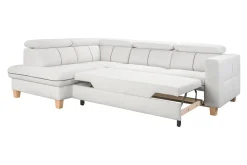 FN Design Narożnik rozkładany kremowy ZANTE lewy