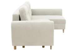 Fresh Narożnik rozkładany kremowy TENDER prawy