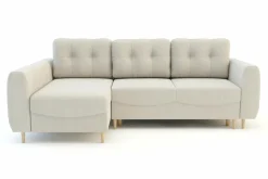 Narożniki|Fresh Narożnik rozkładany kremowy TENDER lewy