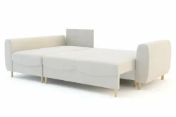 Narożniki|Fresh Narożnik rozkładany kremowy TENDER lewy