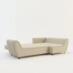 Narożniki|Exline Narożnik rozkładany kremowy COCOLI prawy