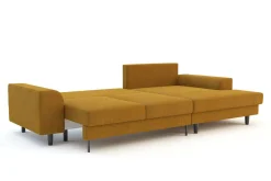 Comfort Line Narożnik rozkładany miodowy HARISON prawy