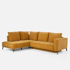 Narożniki|inny Narożnik rozkładany musztardowy SEGRE SET 2 lewy