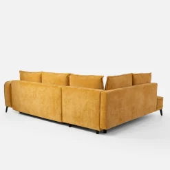 Narożniki|inny Narożnik rozkładany musztardowy SEGRE SET 2 lewy