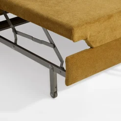 Werdomo Narożnik rozkładany musztardowy ALESSIO L prawy