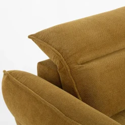 Werdomo Narożnik rozkładany musztardowy ALESSIO L prawy