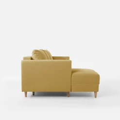 Narożniki|inny Narożnik rozkładany musztardowy PERA lewy