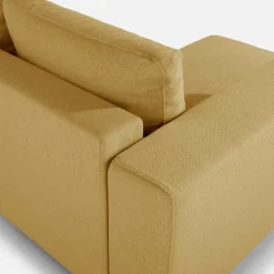 Narożniki|inny Narożnik rozkładany musztardowy PERA lewy