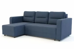 Fresh Narożnik rozkładany niebieski AULLA NEW