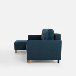 Fresh Narożnik rozkładany niebieski EVEL