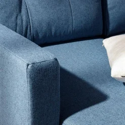 Fresh Narożnik rozkładany niebieski EVEL