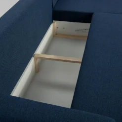 Narożnik rozkładany niebieski SATO