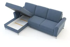 Narożniki|Exline Narożnik rozkładany niebieski TUCSON lewy