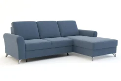 Narożniki|Exline Narożnik rozkładany niebieski TUCSON prawy