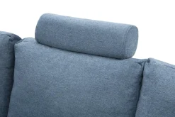 Narożnik rozkładany niebieski GARIX lewy