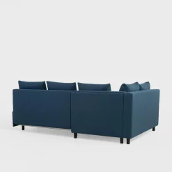 Narożniki|IMPERIAL-MEBLE (D.C.M. FRESH) Narożnik rozkładany niebieski LOGOS lewy